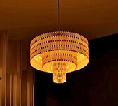 Kerf Chandelier / 2 Finishes